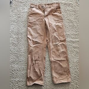 Carhartt Brown Canvas Work Pants